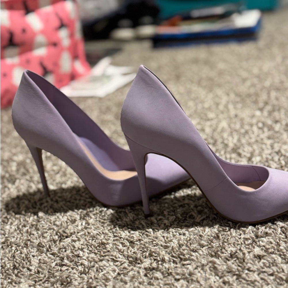 Lavender Pointed-Toe Pumps -Aldo - Picture 2 of 6